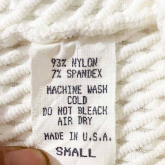 Vintage Sherry Nikka Leisure Couture White Summer Pants & Top Set EUC - Picture 3 of 11